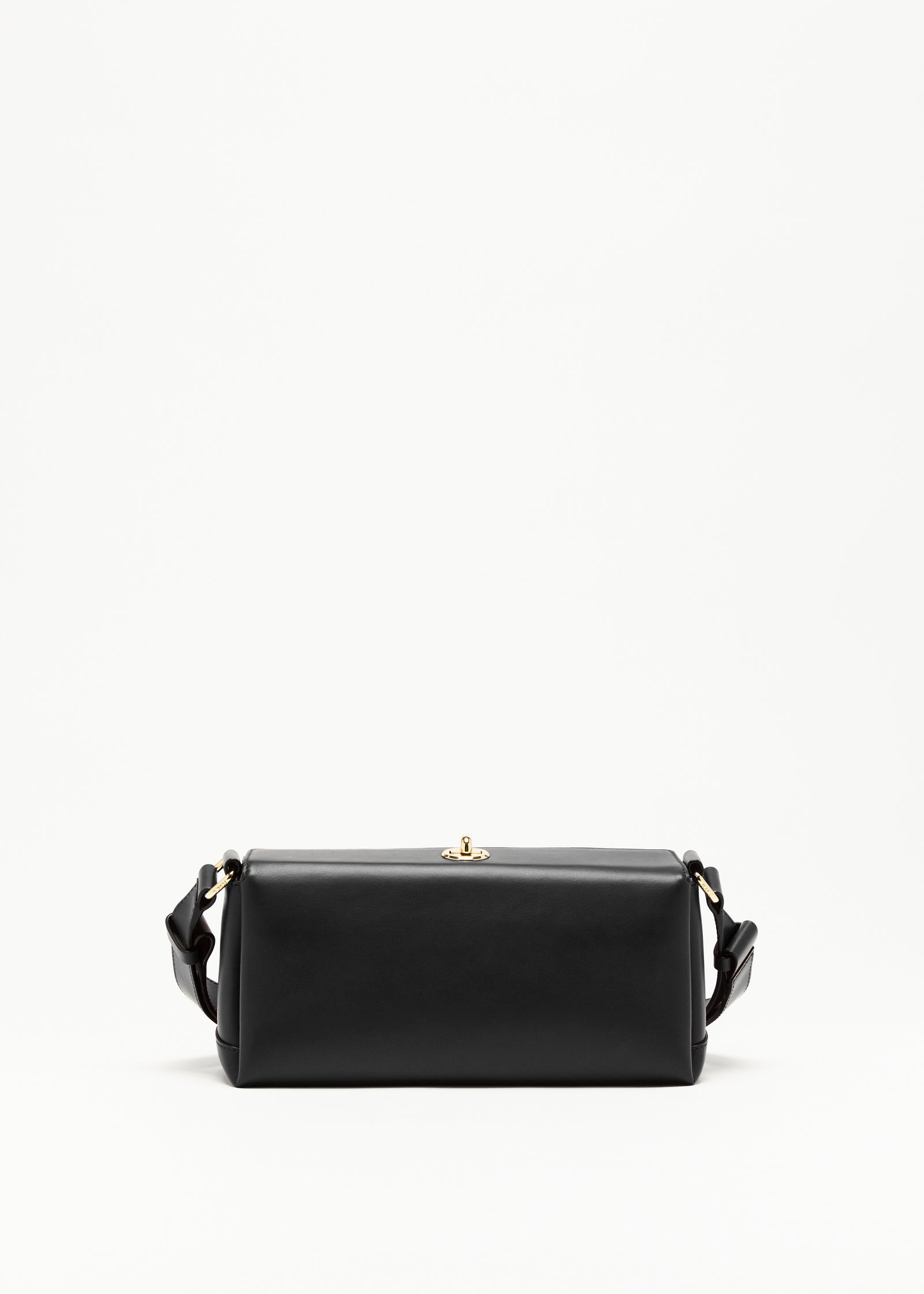 BLACK BAGUETTE FOLDED BAG